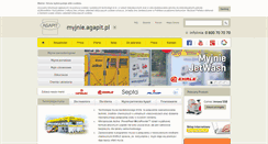 Desktop Screenshot of myjnie.agapit.pl